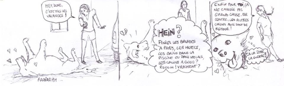 C'est la fin des vacances!