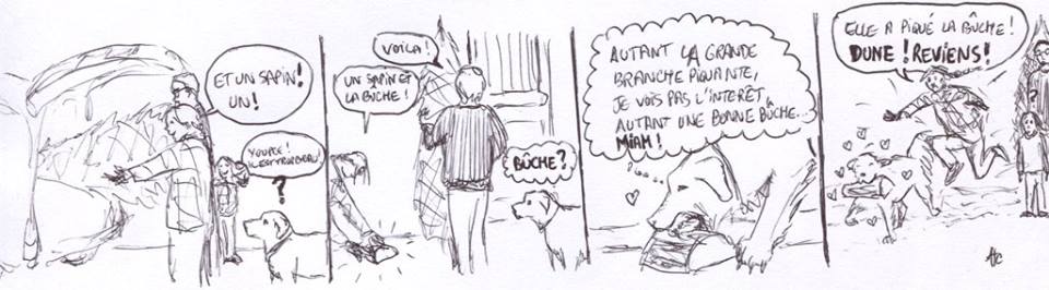 Le goût de la bûche