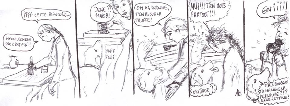 Le pot de peinture