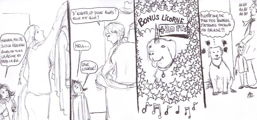 Une licorne!